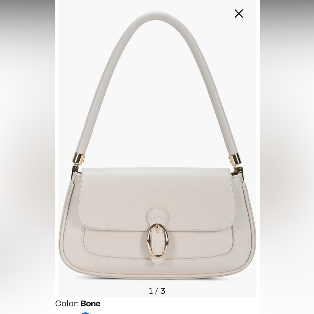 Rachel Zoe Buckle Flap Shoulder Bag
